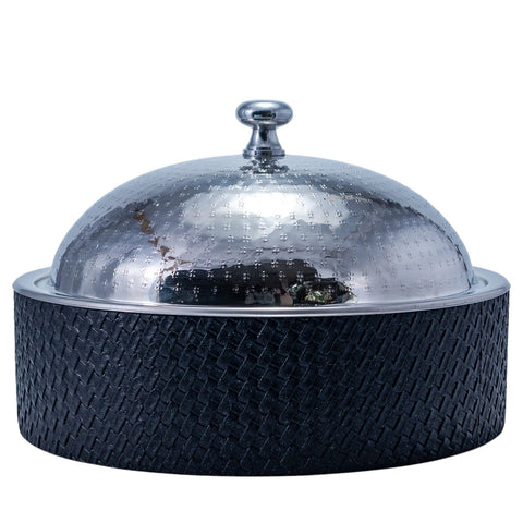 BOL 5000ML CUIR NOIR L'Atelier de Dadi - vaisselle de luxe - Dakar - Senegal