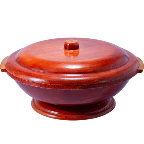 BOL EN BOIS 16CM L'Atelier de Dadi - vaisselle de luxe - Dakar - Senegal