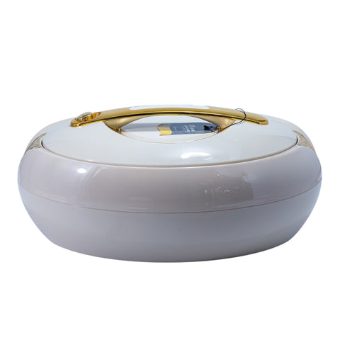 BOL ISOTHERME BEIGE DORE 5L L'Atelier de Dadi - vaisselle de luxe - Dakar - Senegal