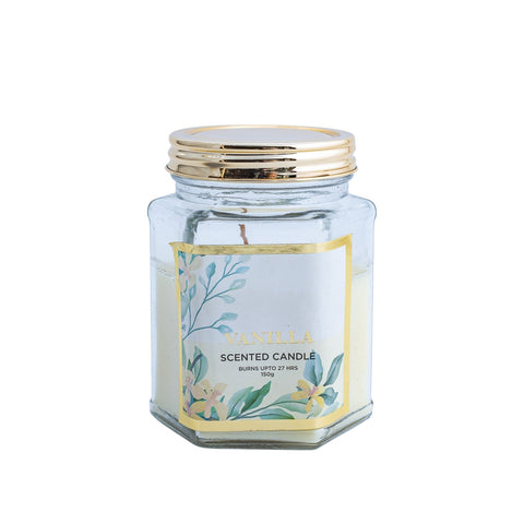BOUGIE SENTEUR VANILLA SCENTED CANDLE 150g L'Atelier de Dadi - vaisselle de luxe - Dakar - Senegal