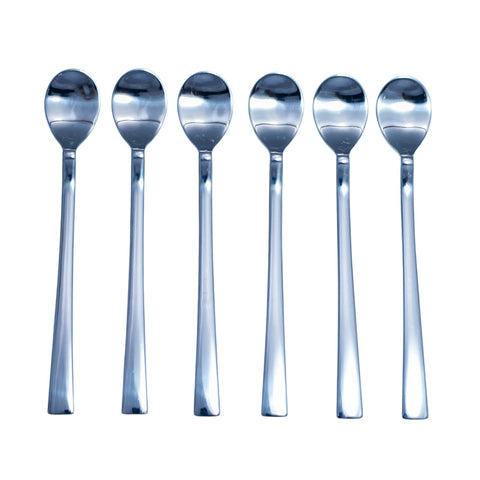 COUVERT A CAFE 6PCS ARGENTE L'Atelier de Dadi - vaisselle de luxe - Dakar - Senegal