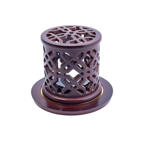 ENCENSOIR ROUGE BORDEAU L'Atelier de Dadi - vaisselle de luxe - Dakar - Senegal