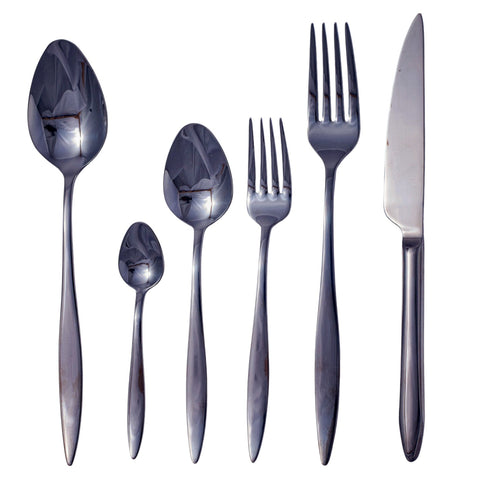 SERVICE COUVERT 36 PCS GRIS L'Atelier de Dadi - vaisselle de luxe - Dakar - Senegal