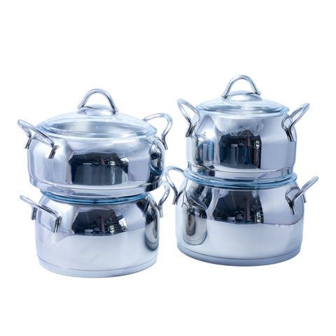 SERVICE MENAGERE ARGENTE 8 PCS L'Atelier de Dadi - vaisselle de luxe - Dakar - Senegal