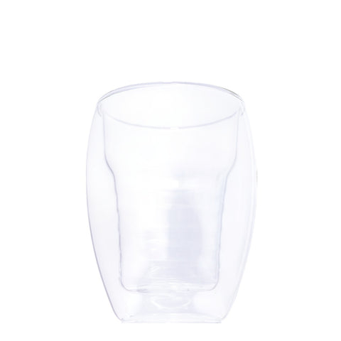 TASSE CHOCOLAT CHAUD DUO TRANSPARENT L'Atelier de Dadi - vaisselle de luxe - Dakar - Senegal