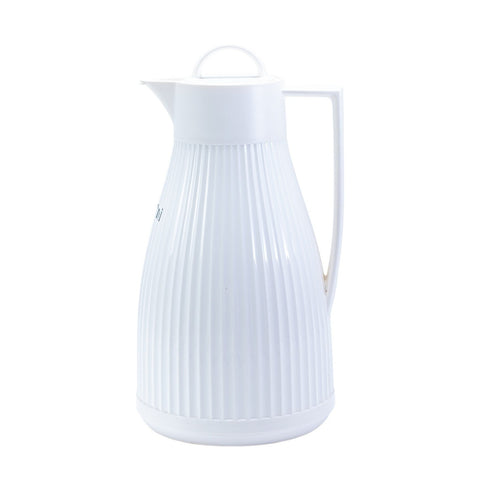 THERMOS BLANC 1L - L'Atelier de Dadi - vaisselle de luxe - Dakar - Senegal