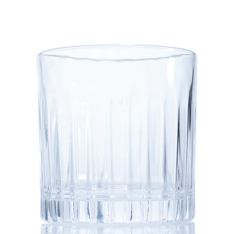 VERRE A BOISSON TRANSPARENT AVEC TRAIT 6 PCS - L'Atelier de Dadi - vaisselle de luxe - Dakar - Senegal