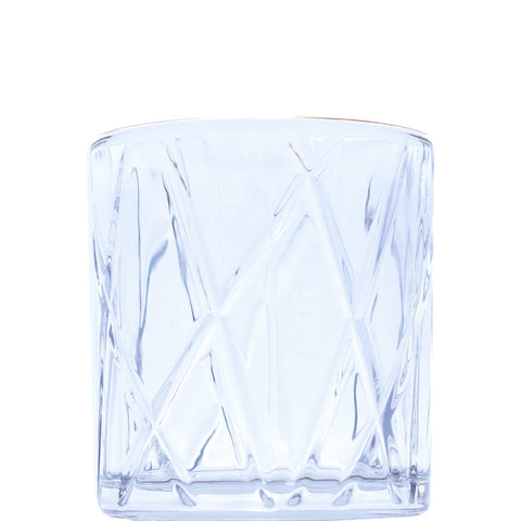 VERRE A BOISSON TRANSPARENT DORE - L'Atelier de Dadi - vaisselle de luxe - Dakar - Senegal