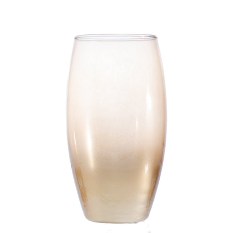 VERRE A EAU TRANSPARENT DORE OR - L'Atelier de Dadi - vaisselle de luxe - Dakar - Senegal